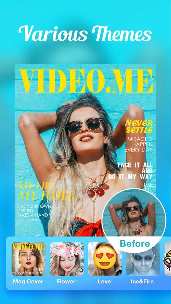 Video.me - Video Editor, Video Maker, Effects screenshot 4
