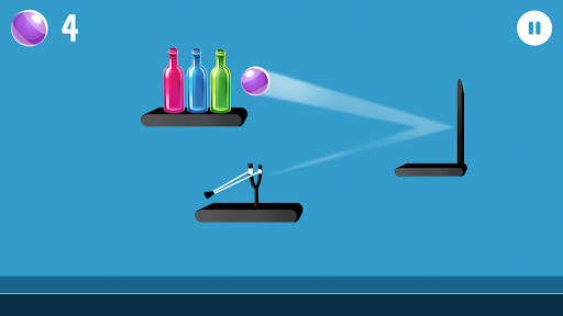 Knock Down Bottles : Slingshot скриншот 3