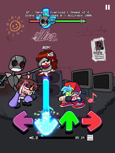 QT FNF Friendship mod screenshot 6