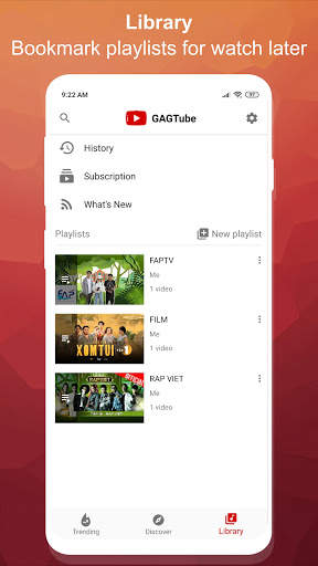 GAGTube - Floating Tube Player, Float Tube Popup screenshot 3