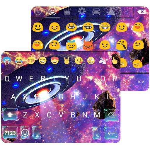 UFO Keyboard Theme - Emoji Keyboard 1.0.5