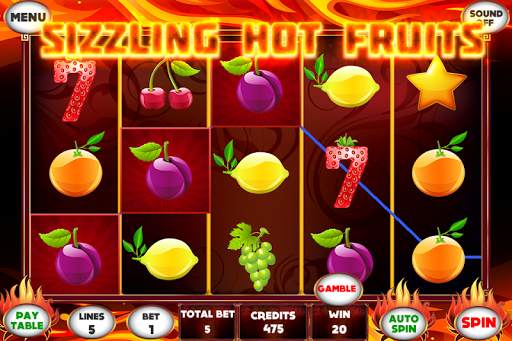 Sizzling Hot Fruits Slot screenshot 1