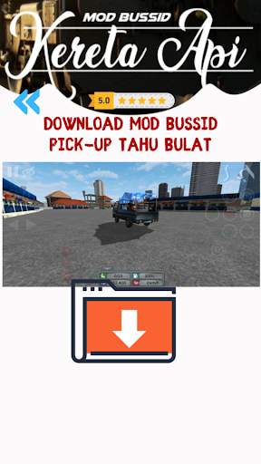Mod Bussid Kereta Api screenshot 7