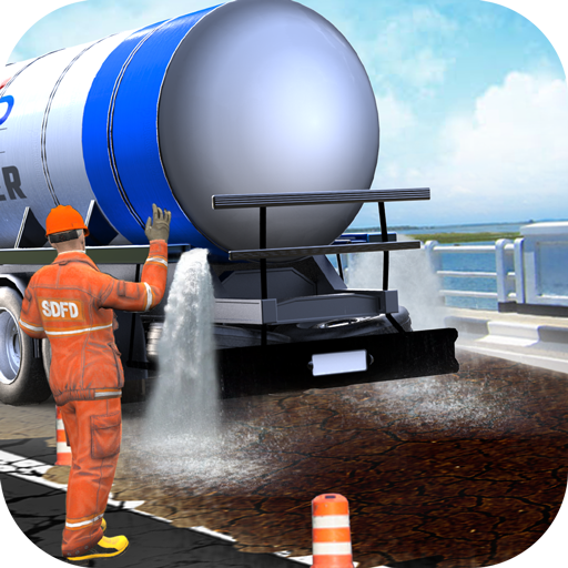 ikon Mega City Road Construction Machine Operator Game
