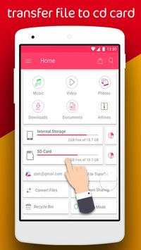 File to sd card fast transfer 2018 screenshot 1