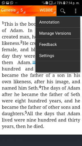 World English Bible British Edition screenshot 8