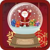 Magic Christmas ball logo