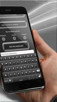 Black And White Keyboard Theme screenshot 2
