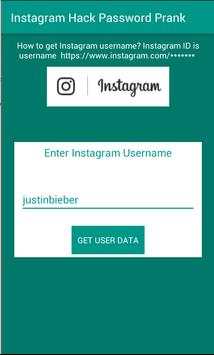 Instagram Hack Password Prank screenshot 3