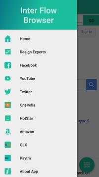 Inter Flow Browser 3 تصوير الشاشة