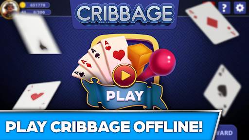 Cribbage Offline Card Game screenshot 1