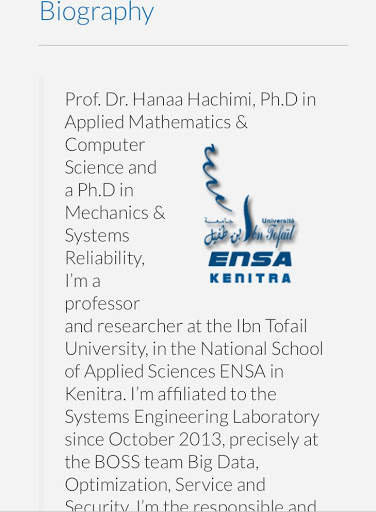 Prof. Dr. Hanaa HACHIMI screenshot 3