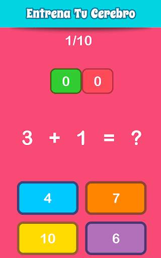 Juegos matemáticos screenshot 4