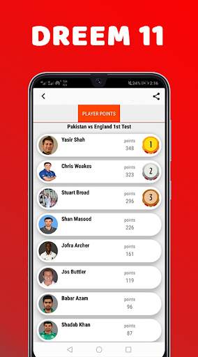 Dream Sports Team - Fantasy Cricket Prediction App screenshot 3