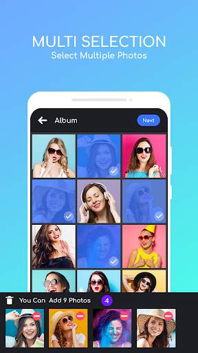PHOTO EDITOR - Square Blur Image & Collage Maker screenshot 2