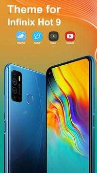 launcher theme for Infinix  9 wallpaper screenshot 1