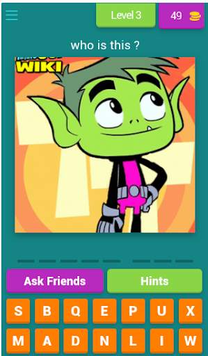 Teen Titans Go Quiz Game screenshot 4