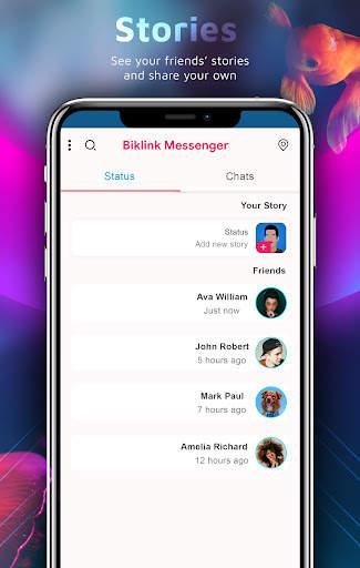 BikLink Messenger screenshot 1