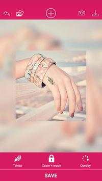 Girls tattoo photo maker screenshot 6
