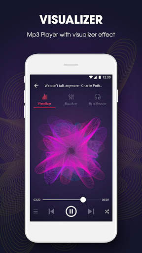 Volume Booster & Bass Booster with Music Player screenshot 4