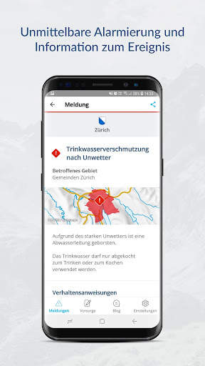 Alertswiss screenshot 2