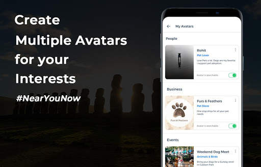 IamHere - Nearby and Hyperlocal Social Network screenshot 3