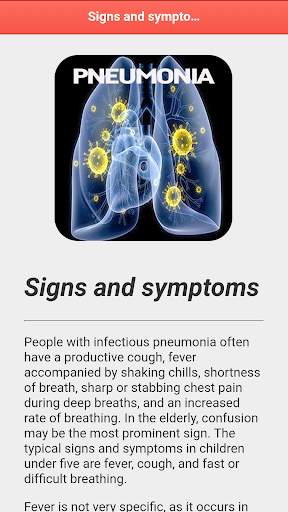 Pneumonia Disease screenshot 4