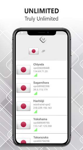Hot VPN - Free, Fast and Unlimited Silver VPN screenshot 4