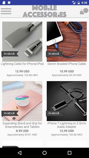 Mobile Cell Phone Accessories screenshot 1