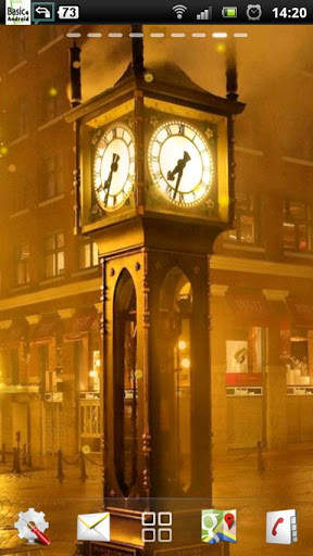 clock live wallpaper - steam clock lwp 5 تصوير الشاشة