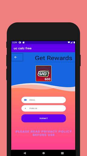 UC Free Rewards : Get Free UC PUB 2021 screenshot 2