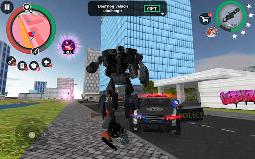Stickman Rope Hero 2 screenshot 8