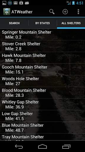 Appalachian Trail Weather screenshot 6