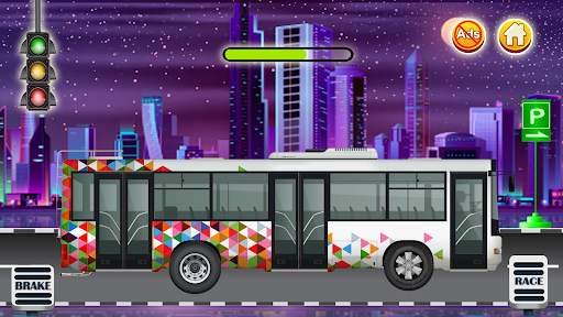 Kids Bus Driving - Bus Game screenshot 2