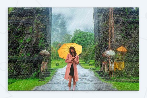 Rain Photo Editor screenshot 1