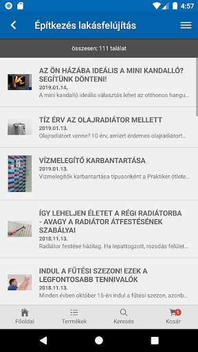 Praktiker Magyarország screenshot 6