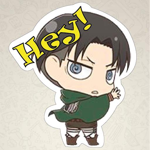SNK Attack on Titan Stickers for WSP 1.4