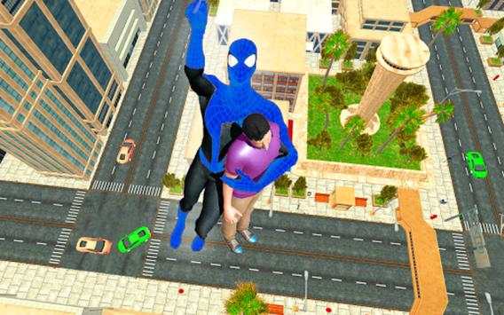 Superhero Spider Rope City Rescue Mission screenshot 2