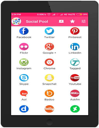 Social Pool - All in one Social Media screenshot 5