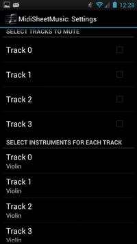 Midi Sheet Music - Violin Ed. screenshot 4