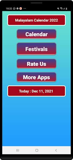 Malayalam Calendar 2022 screenshot 1