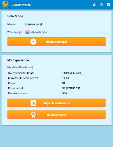 Classic Words (Nederlands) screenshot 19