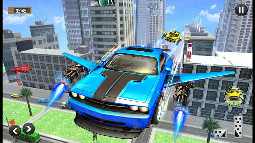 Flying Robot Car Transform: Robot Games screenshot 5