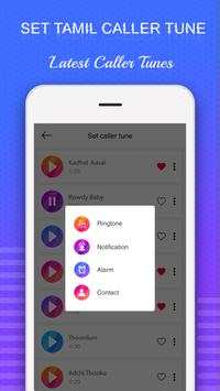 Set Tamil Callertune - Latest Ringtone screenshot 3
