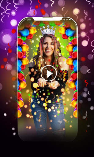 Birthday Wishes - Photo Effect Video Status Maker screenshot 2