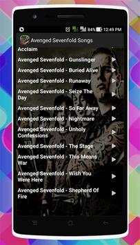 Avenged Sevenfold Songs screenshot 3