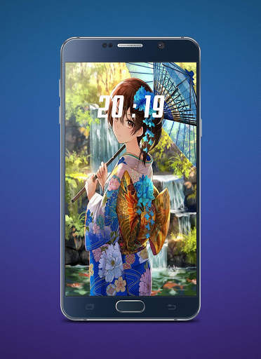 Kimono Anime Wallpaper screenshot 3