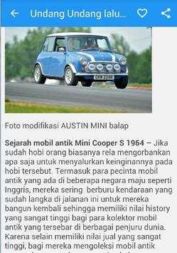 Modifikasi Mobil Classik Car screenshot 4