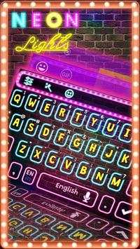 Neon Pink Keyboard Theme screenshot 3