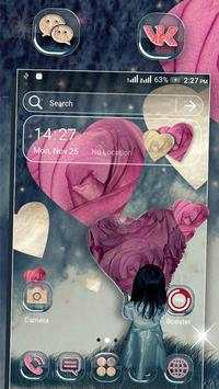 Girl Heart Launcher Theme screenshot 1